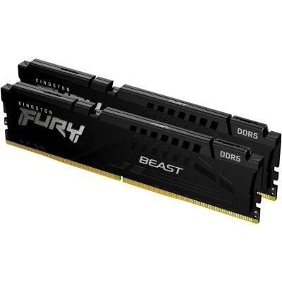 Пам'ять для настільних комп'ютерів Kingston FURY 64 GB (2x32GB) DDR5 5600 MHz Beast (KF556C40BBK2-64) 033833 фото