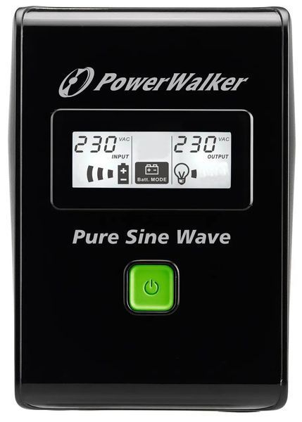 Лінійно-інтерактивне ДБЖ PowerWalker UPS VI 600 SW/FR 600VA 022250 фото