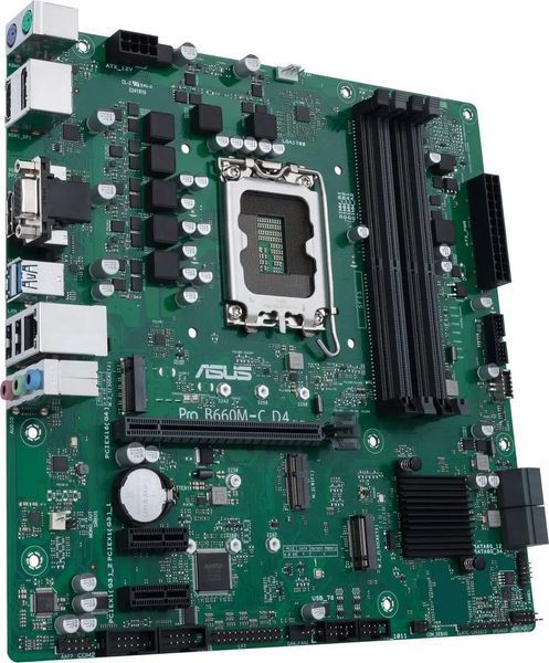Материнська плата Asus PRO B660M-C D4-CSM 021840 фото