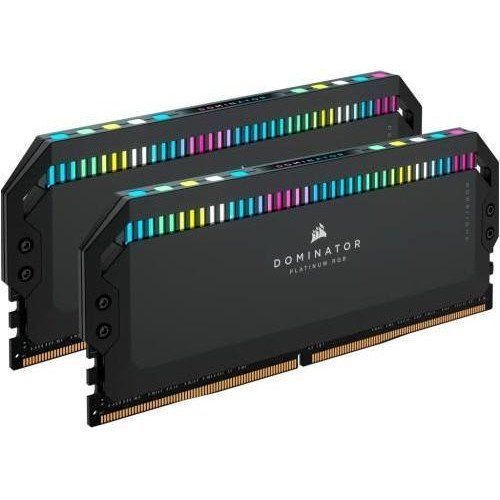 Память для настольных компьютеров Corsair 32GB (2x16GB) DDR5 6400MHz Dominator Platinum RGB (CMT32GX5M2B6400C32) 027613 фото