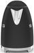 Чайник Smeg KLF03BLMEU Чорний 1052720 фото 4