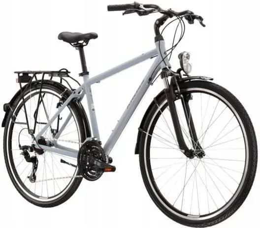 Велосипед городской Kross Trans 1.0 28 2022 Grey Matt 603493 фото