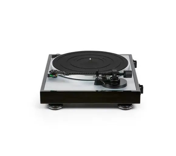 Програвач вінілових дисків Thorens TD-402 DD Black High Gloss 038957 фото