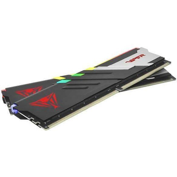 Память для настольных компьютеров PATRIOT 32 GB (2x16GB) DDR5 6400 MHz Viper Venom RGB (PVVR532G640C32K) 033883 фото