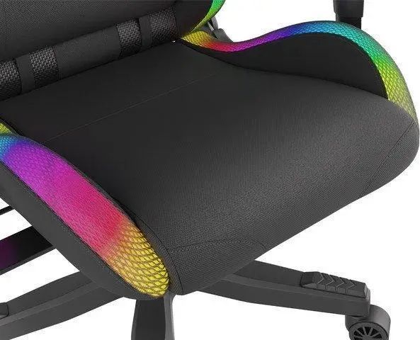 Комп'ютерне крісло для геймера Genesis Trit 600 RGB Black 018748 фото