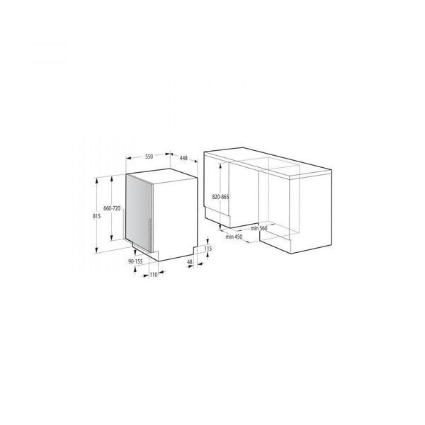 Посудомоечная машина Gorenje GV520E15 030838 фото