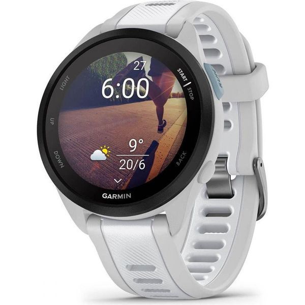 Смарт-годинник Garmin Forerunner 165 Music Mist Gray/Whitestone (010-02863-31/B1) 035069 фото