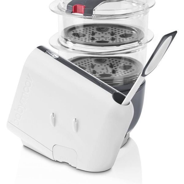 Дитяча пароварка-блендер Babymoov Nutribaby+ Gray (A001124) 012449 фото