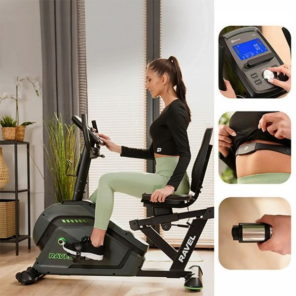 Велотренажер электромагнитный Hop-Sport HS-120L Ravel 603553 фото