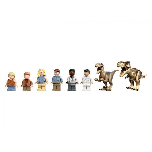 Блоковый конструктор LEGO Центр для посетителей: T. Рекс и атака ящера (76961) 009564 фото