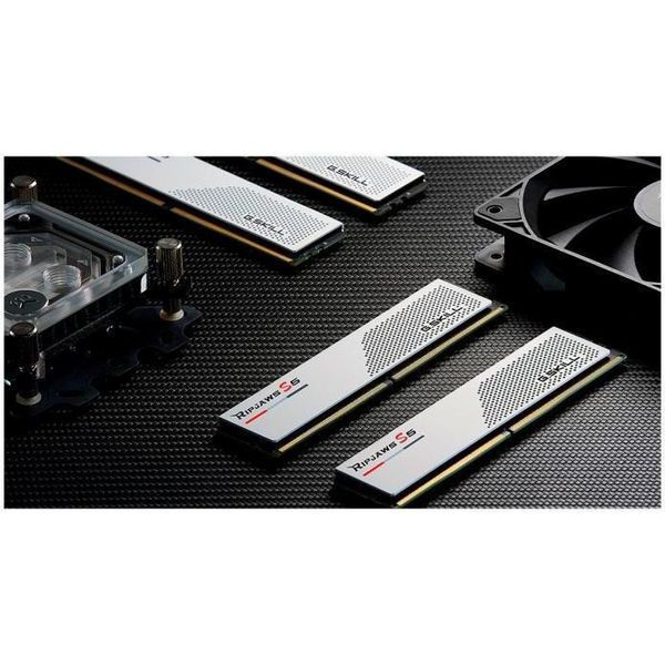Пам'ять для настільних комп'ютерів G.Skill 32 GB (2x16GB) DDR5 6000 MHz Ripjaws S5 (F5-6000J3238F16GX2-RS5W) 027713 фото