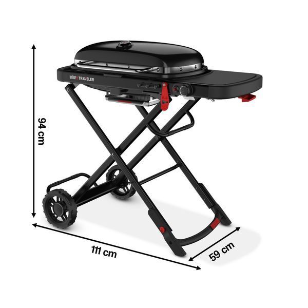 Гриль садовый газовый WEBER Stealth Edition 9013075 63 x 34 см e2317967 фото
