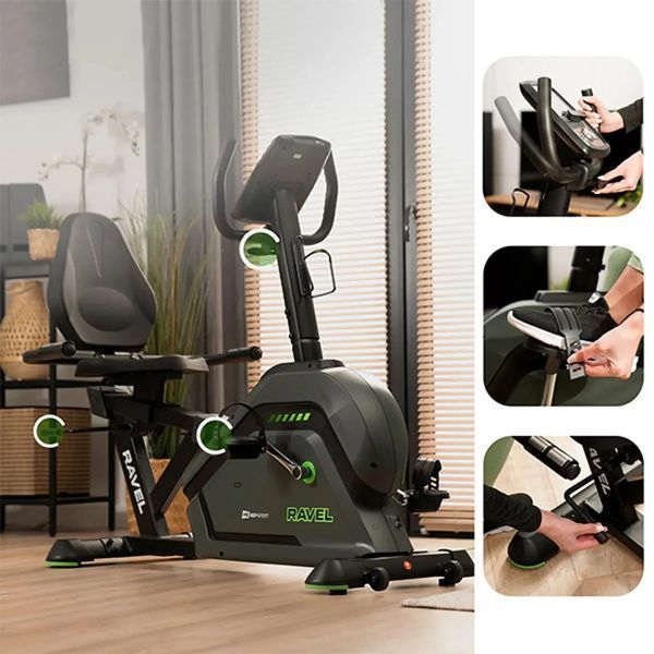 Велотренажер электромагнитный Hop-Sport HS-120L Ravel 603553 фото