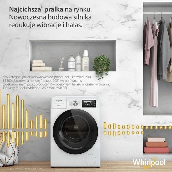Стиральная машина автоматическая Whirlpool W6X W845WB EE 035458 фото