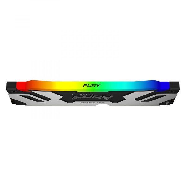 Пам'ять для настільних комп'ютерів Kingston FURY 16 GB DDR5 7200 MHz Renegade Silver/Black RGB (KF572C38RSA-16) 033733 фото