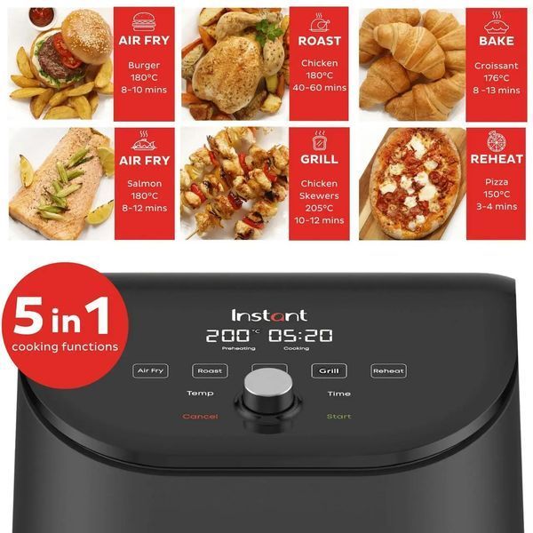 Мультипечь (аэрофритюрница) Instant Pot Vortex Slim 025418 фото