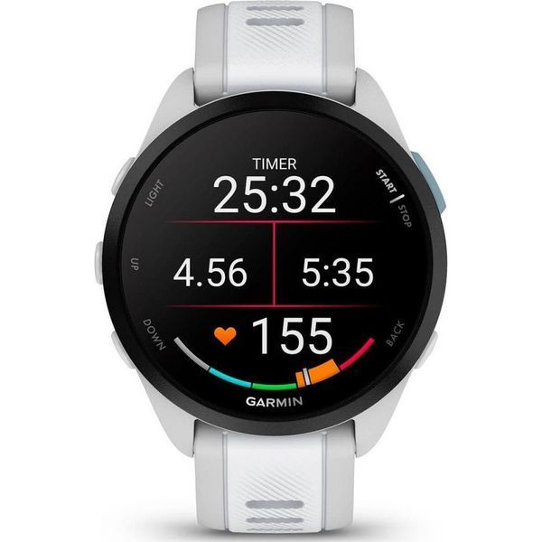 Смарт-годинник Garmin Forerunner 165 Music Mist Gray/Whitestone (010-02863-31/B1) 035069 фото