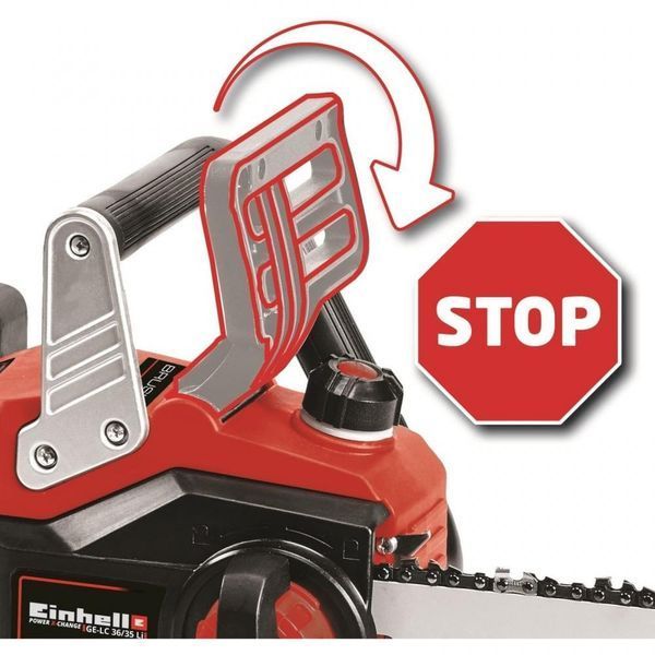 Акумуляторна пила Einhell GE-LC 36/35 Li-Solo (4501780) 004527 фото