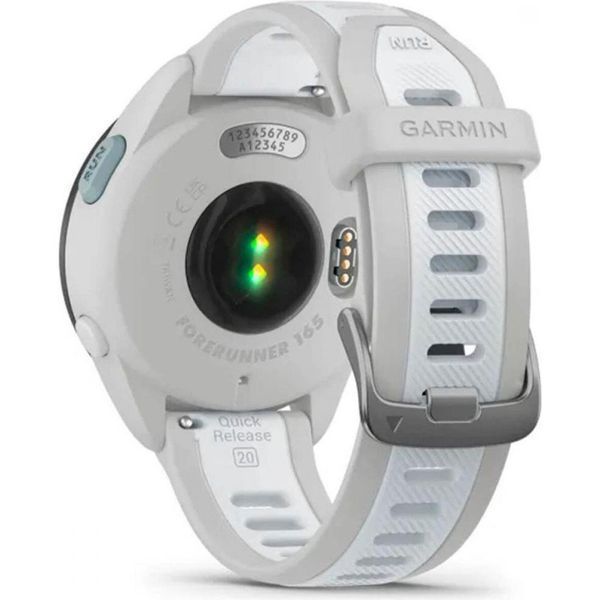 Смарт-годинник Garmin Forerunner 165 Music Mist Gray/Whitestone (010-02863-31/B1) 035069 фото