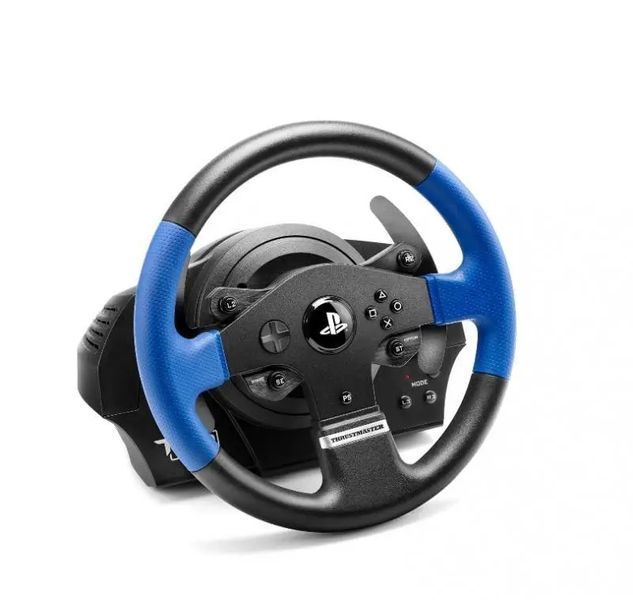 Комплект (руль, педали) ThrustMaster T150 Force Feedback Official Sony licensed Black (4160628) 312649 фото