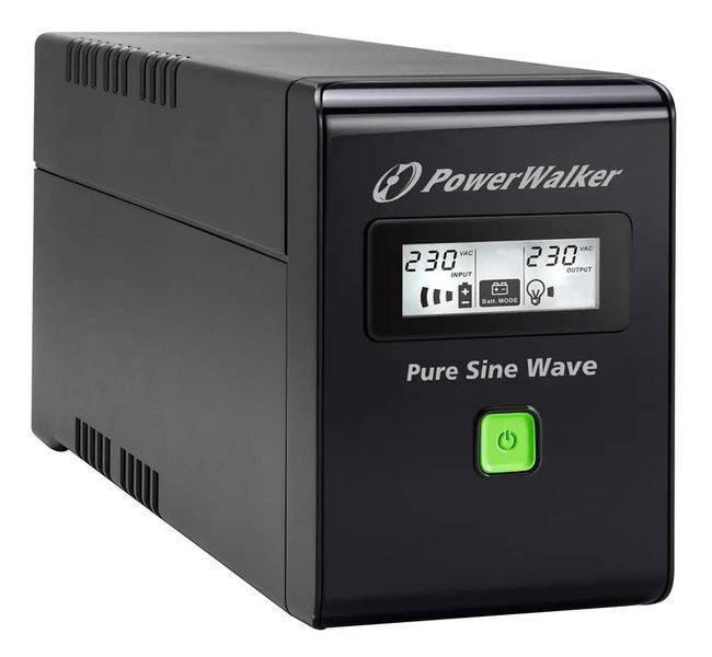 Лінійно-інтерактивне ДБЖ PowerWalker UPS VI 600 SW/FR 600VA 022250 фото