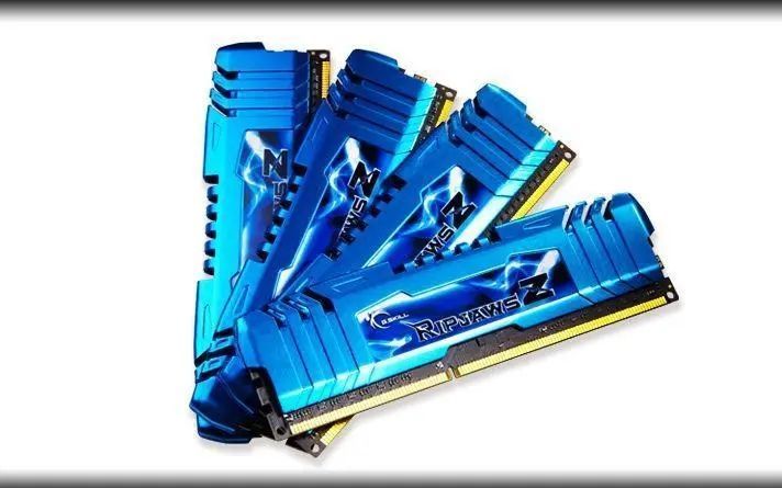 Память для настольных компьютеров G.Skill 32 GB (4x8GB) DDR3 2400 MHz (F3-2400C11Q-32GZM) 026337 фото