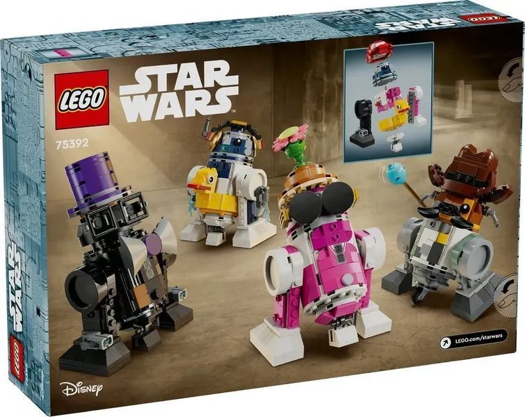 Блоковий конструктор LEGO Star Wars Набір для творчої гри з дроїдами (75392) 613383 фото
