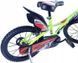 Дитячий двоколісний велосипед Kubisport Dino 14 Light Green 591307 фото 5