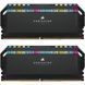 Пам'ять для настільних комп'ютерів Corsair 64 GB (2x32GB) DDR5 6600 MHz DOMINATOR PLATINUM RGB (CMT64GX5M2B6600C32) 027663 фото 1