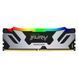 Пам'ять для настільних комп'ютерів Kingston FURY 16 GB DDR5 7200 MHz Renegade Silver/Black RGB (KF572C38RSA-16) 033733 фото 1