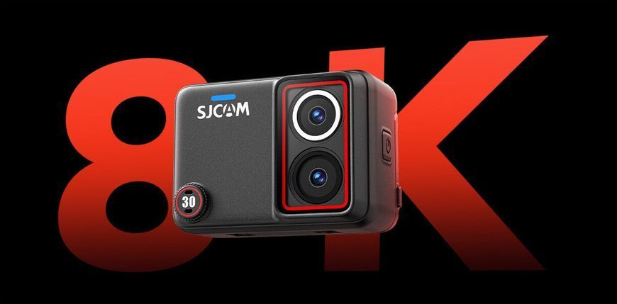 Екшн-камера SJCAM SJ30 Charging Combo Чорний Відео 8K, 48 Мп, Wi-Fi, 2000 мАг, водонепроникний корпус 2136264 фото
