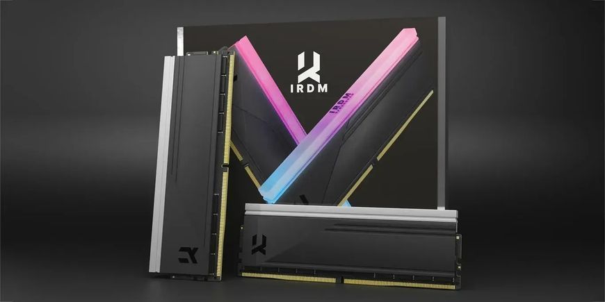 Память для настольных компьютеров GoodRam 32 GB (2x16GB) DDR5 6800 MHz IRDM RGB Black (IRG-68D5L34S/32GDC) 514222ua фото