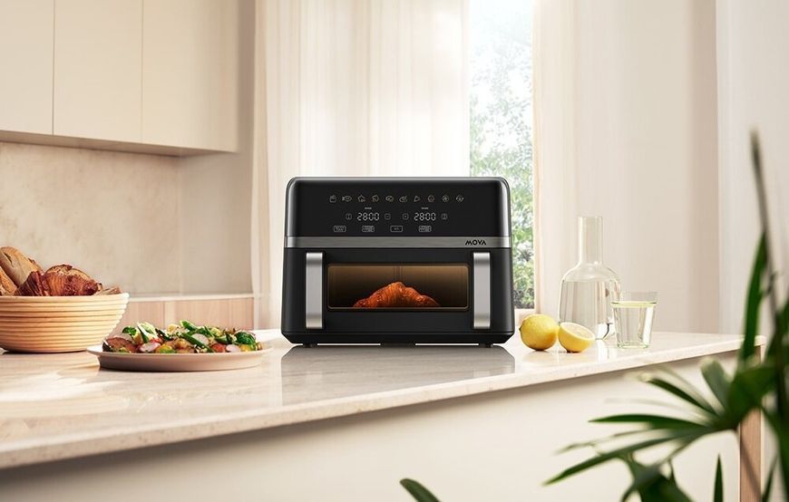 Фритюрница Air Fryer MOVA FD20S Pro Черный 10л с окном просмотра 10 автоматических программ 2136716 фото