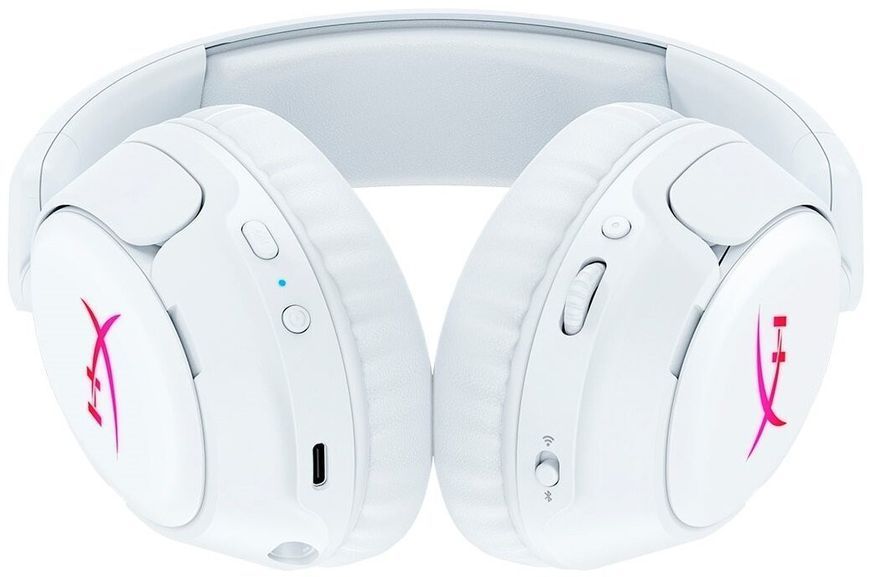 Навушники HYPERX Cloud Flight 2 Бездротові, Накладні Білий 2115394 фото