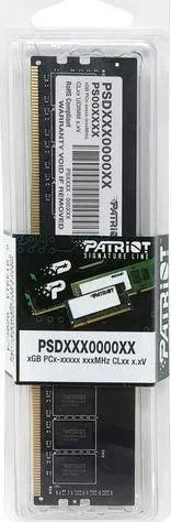 Память для настольных компьютеров Patriot 16 GB DDR4 2666 MHz Signature Line (PSD416G266681) 340576 фото