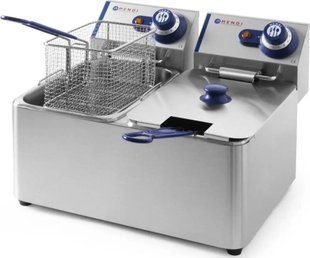 Фритюрниця Hendi Blue Line 2x4l (205846) 042034 фото
