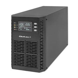 ДБЖ безперервної дії (Online) Qoltec Power Factor 1kVA/1000W (52280) 013562 фото