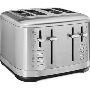 Тостер KitchenAid 4-Slot Toaster 5KMT4109 Brushed Stainless (5KMT4109ESX) 042140 фото