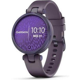 Смарт-годинник Garmin Lily Sport Edition - Midnight Orchid Bezel with Deep Orchid Case and Silicone Band (010-02384-12/02) 035102 фото