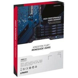 Память для настольных компьютеров Kingston FURY 96 GB (2x48GB) DDR5 6000 MHz Renegade Silver (KF560C32RSK2-96) 033866 фото