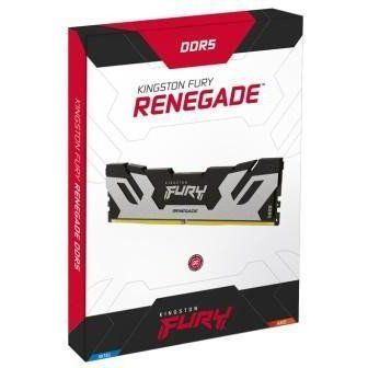 Память для настольных компьютеров Kingston FURY 96 GB (2x48GB) DDR5 6000 MHz Renegade Silver (KF560C32RSK2-96) 033866 фото