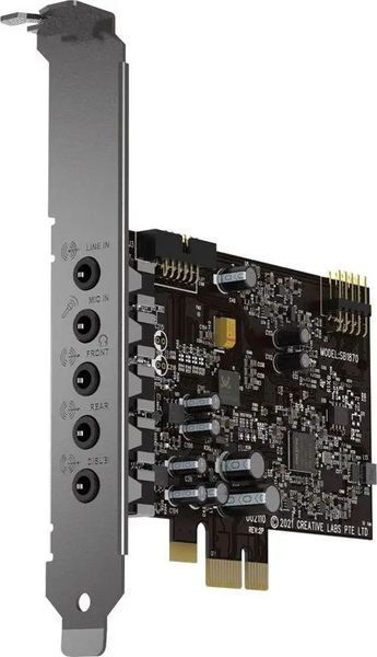 Звукова карта внутрішня Creative Labs Sound Blaster Audigy FX V2 (70SB187000000) 358250 фото