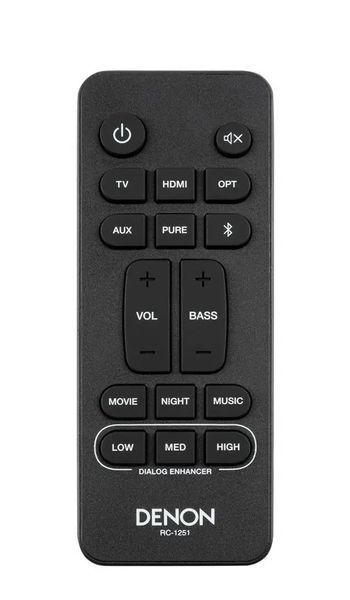 Саундбар Denon DHT-S217 Black 038485 фото