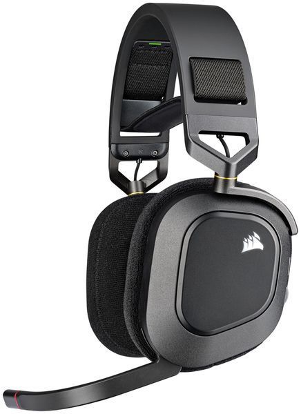 Навушники CORSAIR HS80 RGB Бездротові, Накладні, Просторовий звук 437538 фото