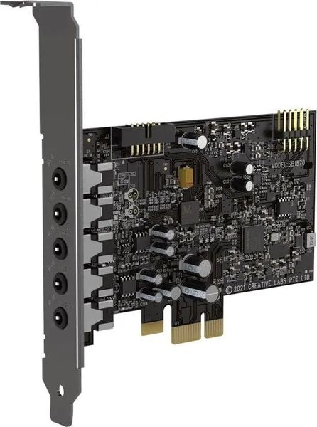 Звукова карта внутрішня Creative Labs Sound Blaster Audigy FX V2 (70SB187000000) 358250 фото