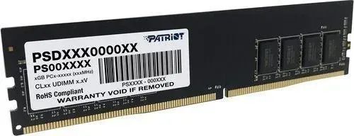 Память для настольных компьютеров Patriot 16 GB DDR4 2666 MHz Signature Line (PSD416G266681) 340576 фото