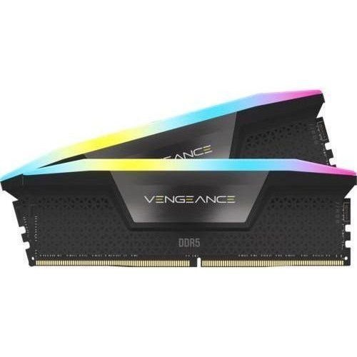 Пам'ять для настільних комп'ютерів Corsair 64 GB (2x32GB) DDR5 5200 MHz Vengeance RGB (CMH64GX5M2B5200C40) 027646 фото