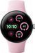 Смарт-годинник Google Pixel Watch 3 41 mm Wi-Fi Polished Silver Aluminum Case/Rose Quartz Active Band 614382 фото 2