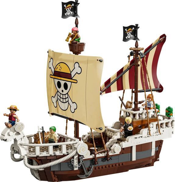 Блочный конструктор LEGO One Piece Пиратский корабль &laquo;Вездеходный Мерри&raquo; (75639) 613950 фото