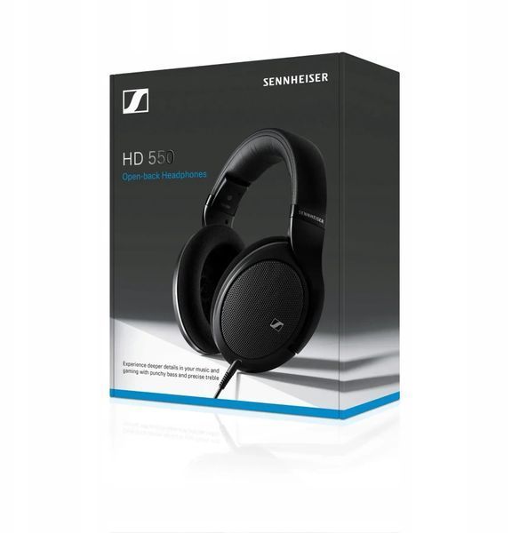 Навушники без мікрофону Sennheiser HD 550 Black (700455) 595968 фото
